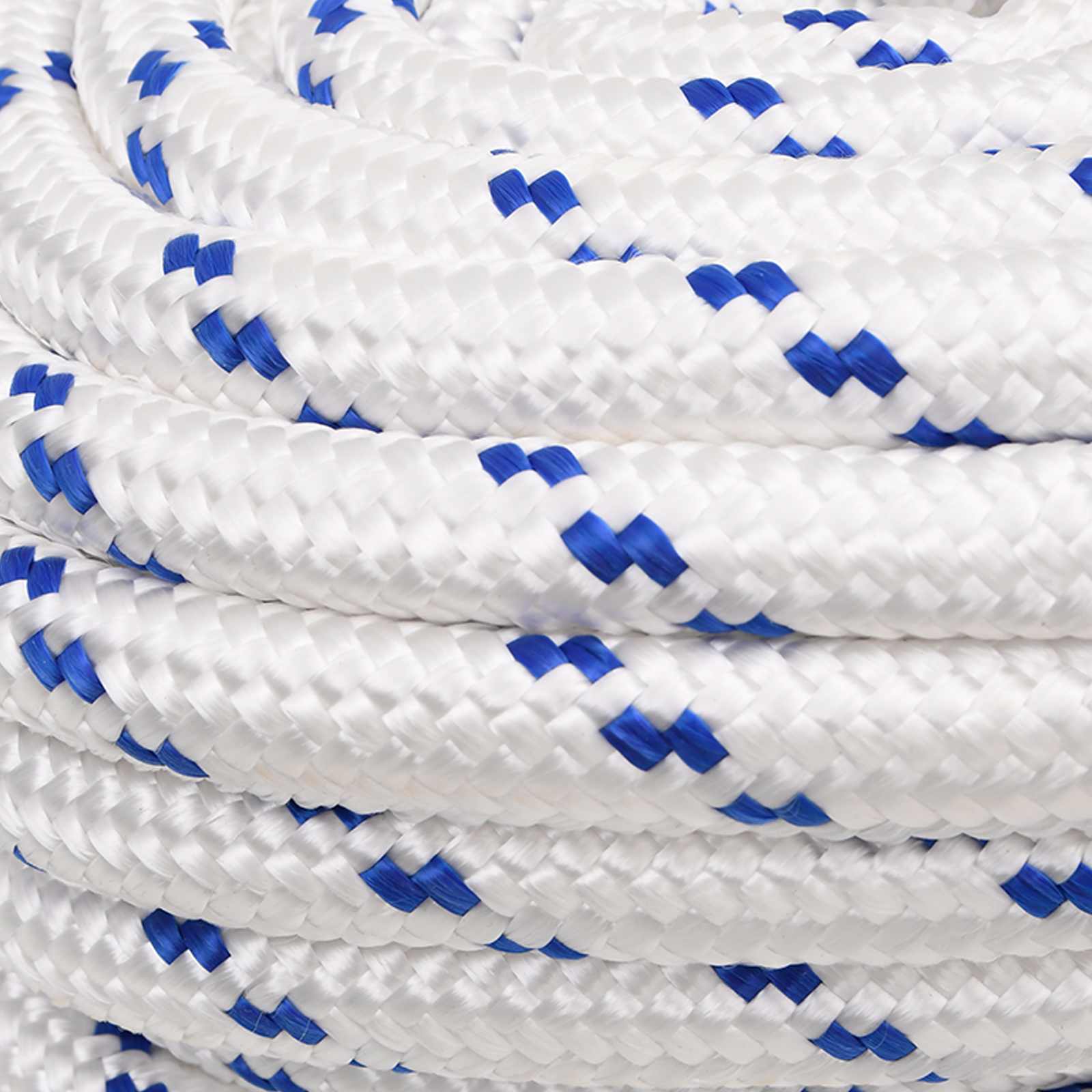 Večnamenska uporabna vrv 20 mm 50 m Bela in modra PP