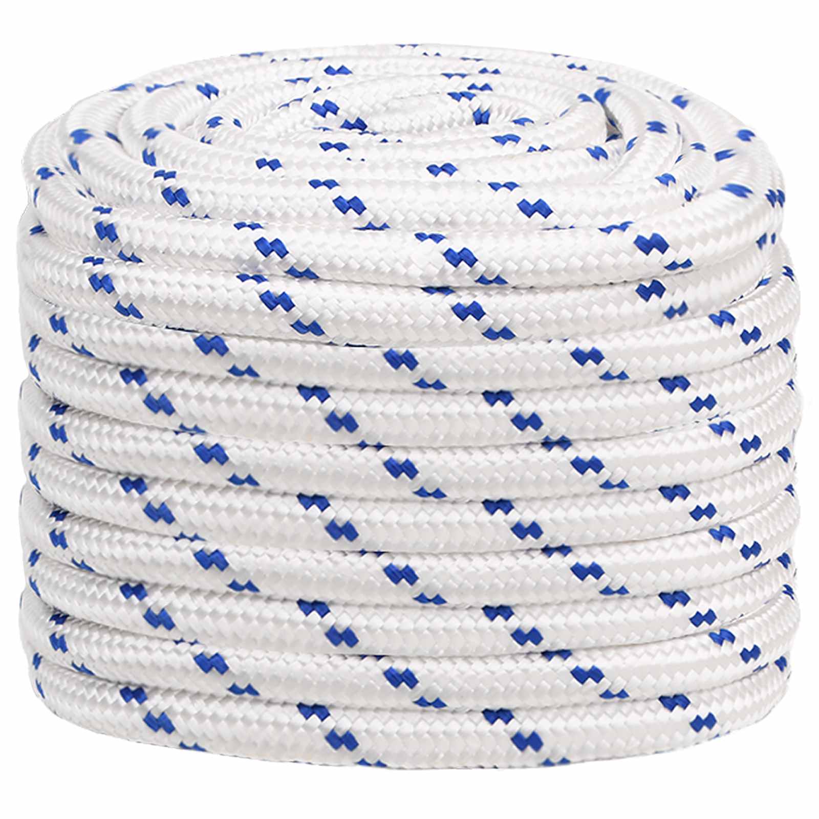 Večnamenska uporabna vrv 20 mm 50 m Bela in modra PP