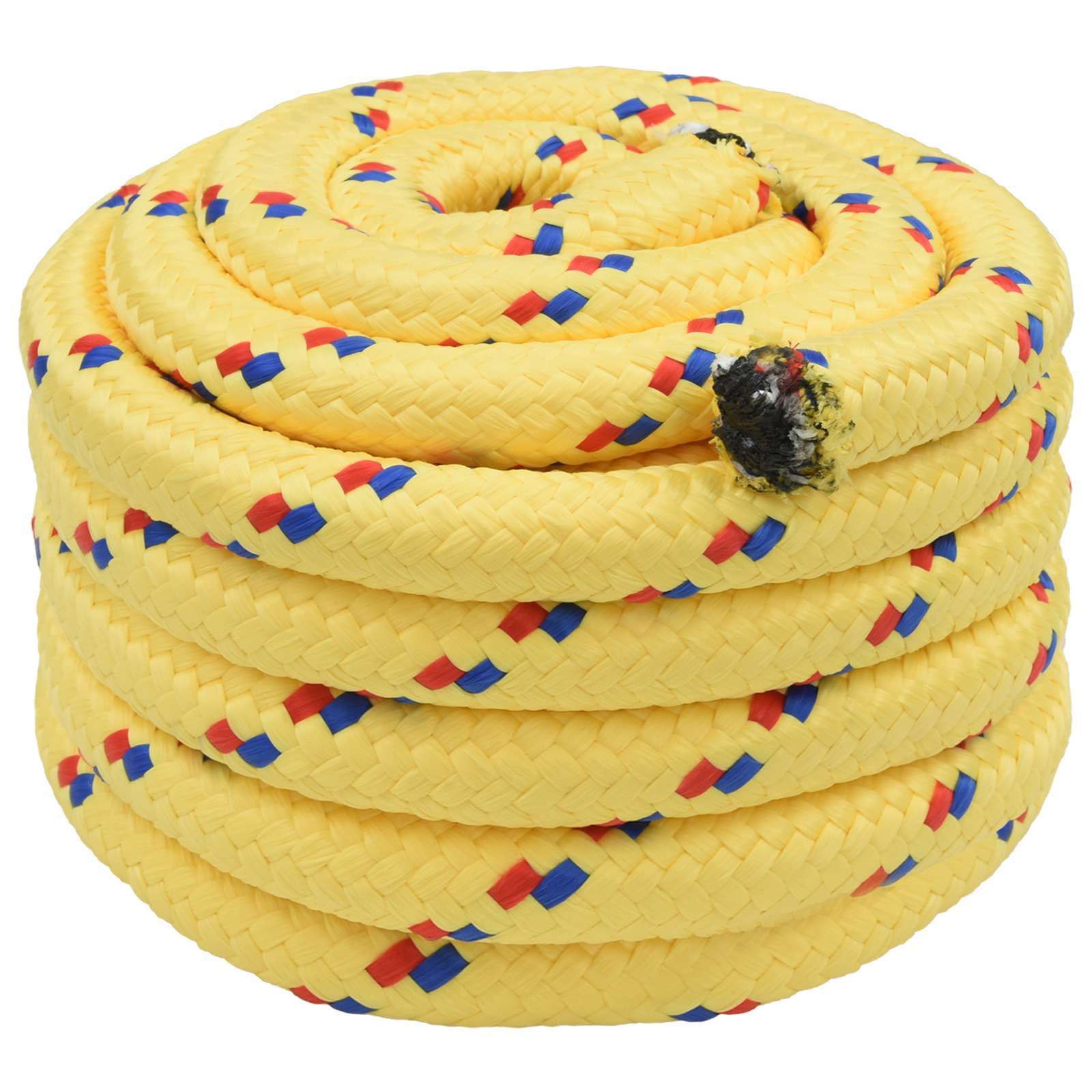 vidaXL Víceúčelové užitkové lano 30 mm 25 m Žlutá PP