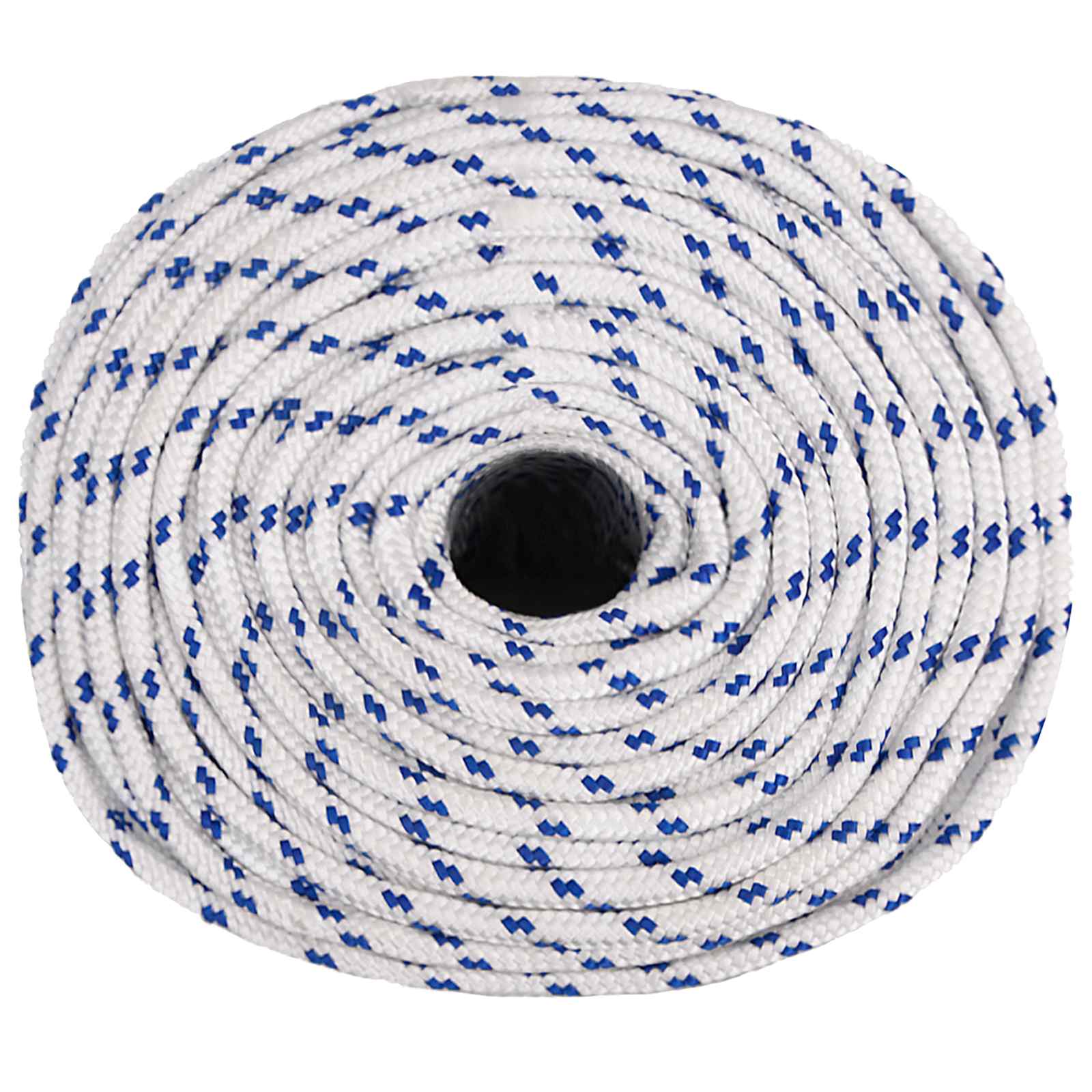 Večnamenska uporabna vrv 6 mm 250 m Bela in modra PP
