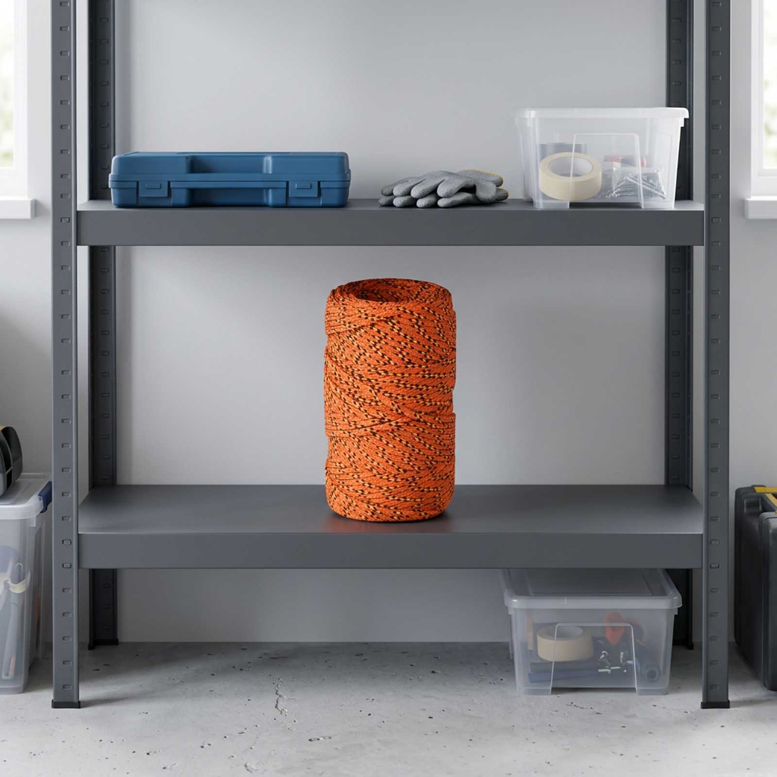 vidaXL Universaltau i polypropylen 2 mm 50 m Oransje PP