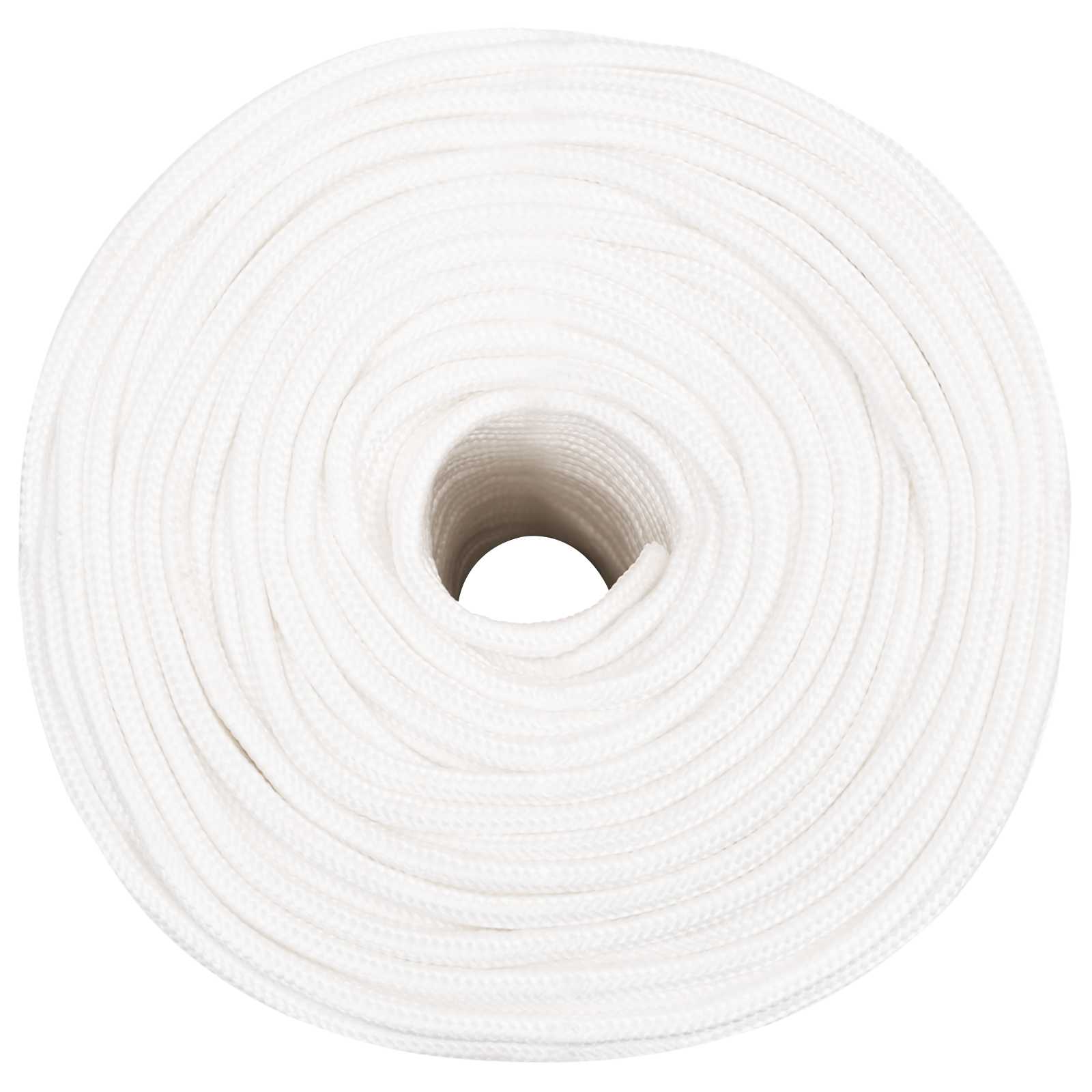 vidaXL - Multifunctioneel - touw - 8 - mm - 50 - m - Wit - PP - 420 - kg - Max. - belasting