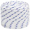 vidaXL Mitmeotstarbeline tarbek&ouml;is 18 mm 25 m Valge ja sinine PP