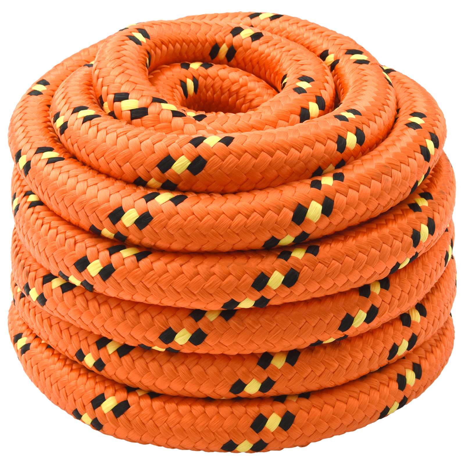 vidaXL Víceúčelové užitkové lano 30 mm 5 m Oranžová PP