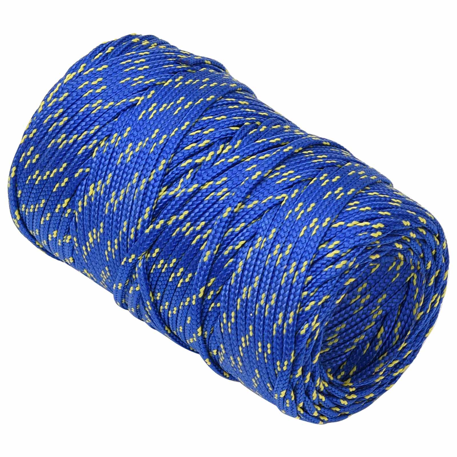 vidaXL - Multifunctioneel - touw - 2 - mm - 500 - m - Blauw - PP - 27 - kg - Max. - belasting