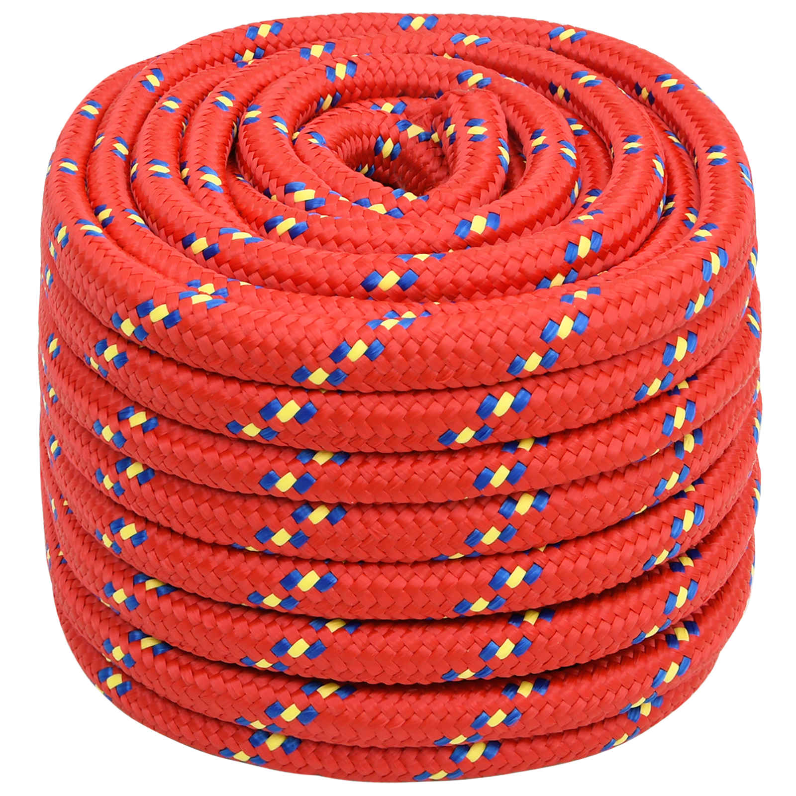 Večnamenska uporabna vrv 20 mm 25 m Rdeča PP