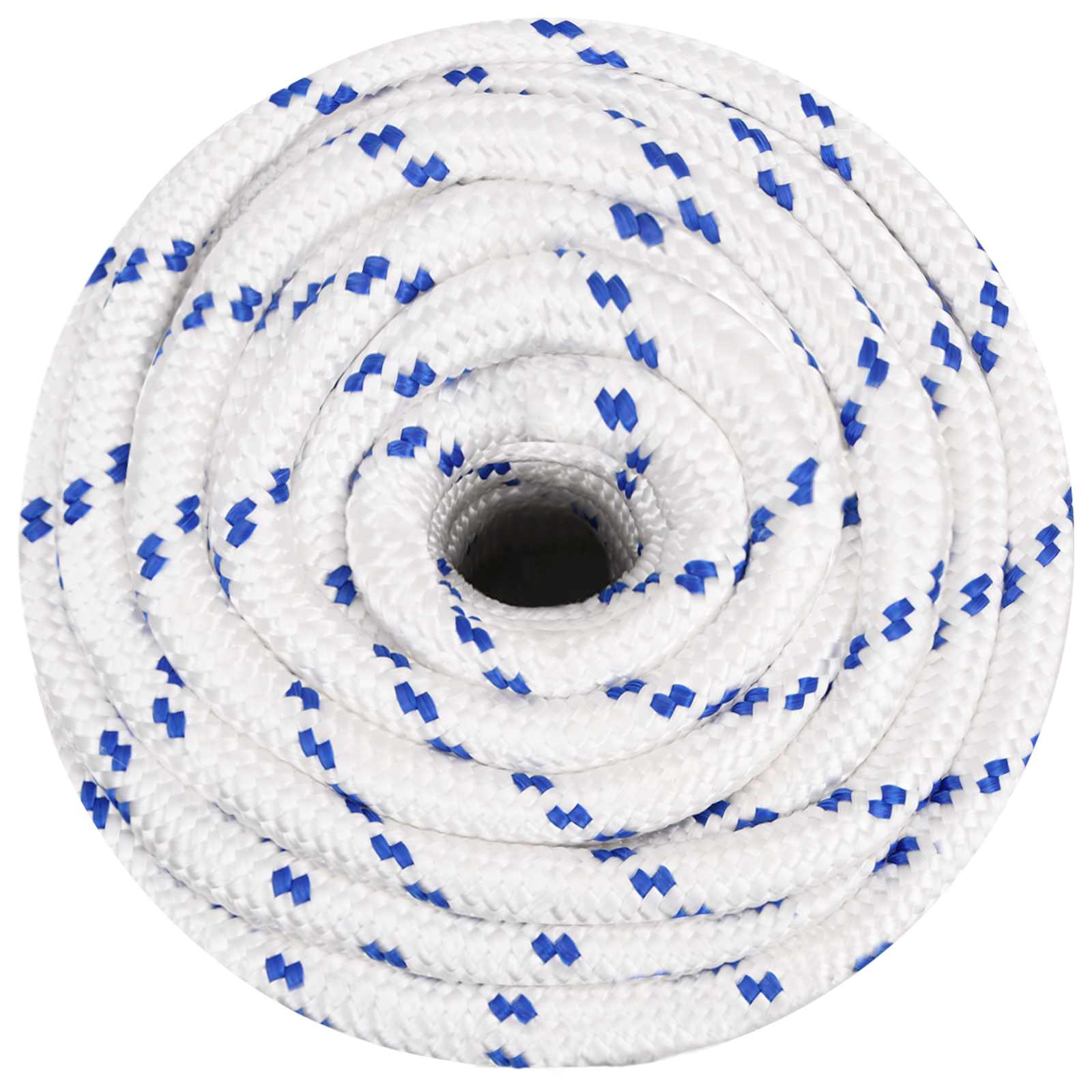 Večnamenska uporabna vrv 20 mm 100 m Bela in modra PP