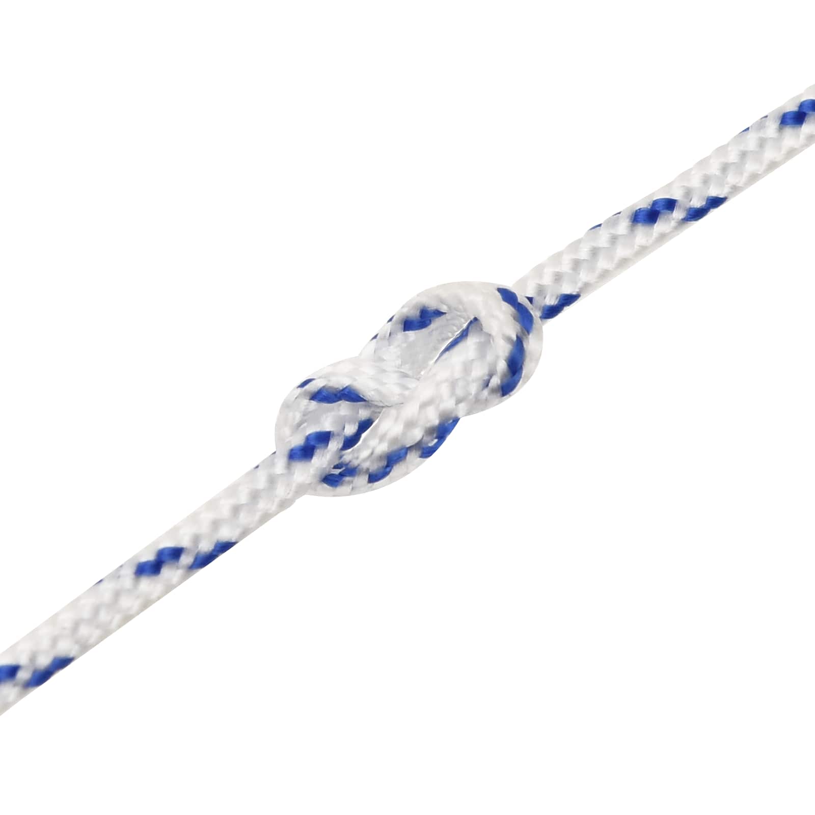 Večnamenska uporabna vrv 2 mm 50 m Bela in modra PP