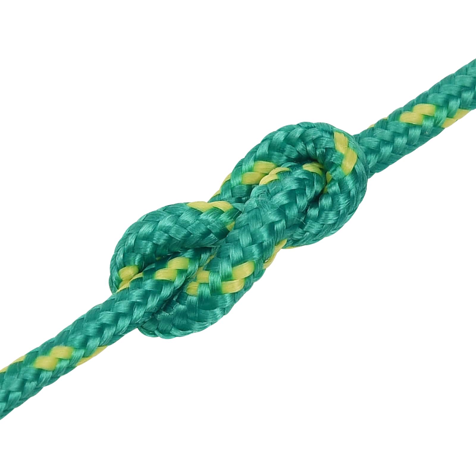 Večnamenska uporabna vrv 4 mm 25 m Zelena PP