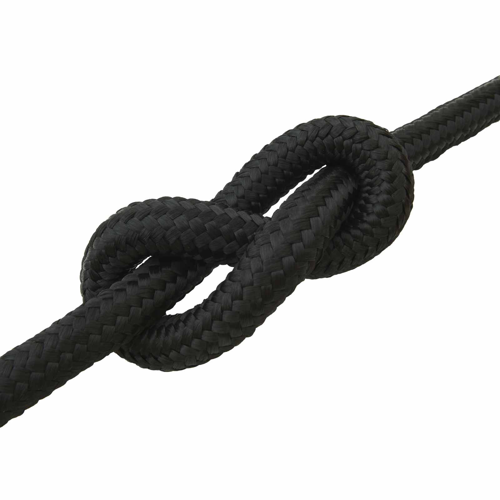 Večnamenska uporabna vrv 30 mm 5 m Črna PP