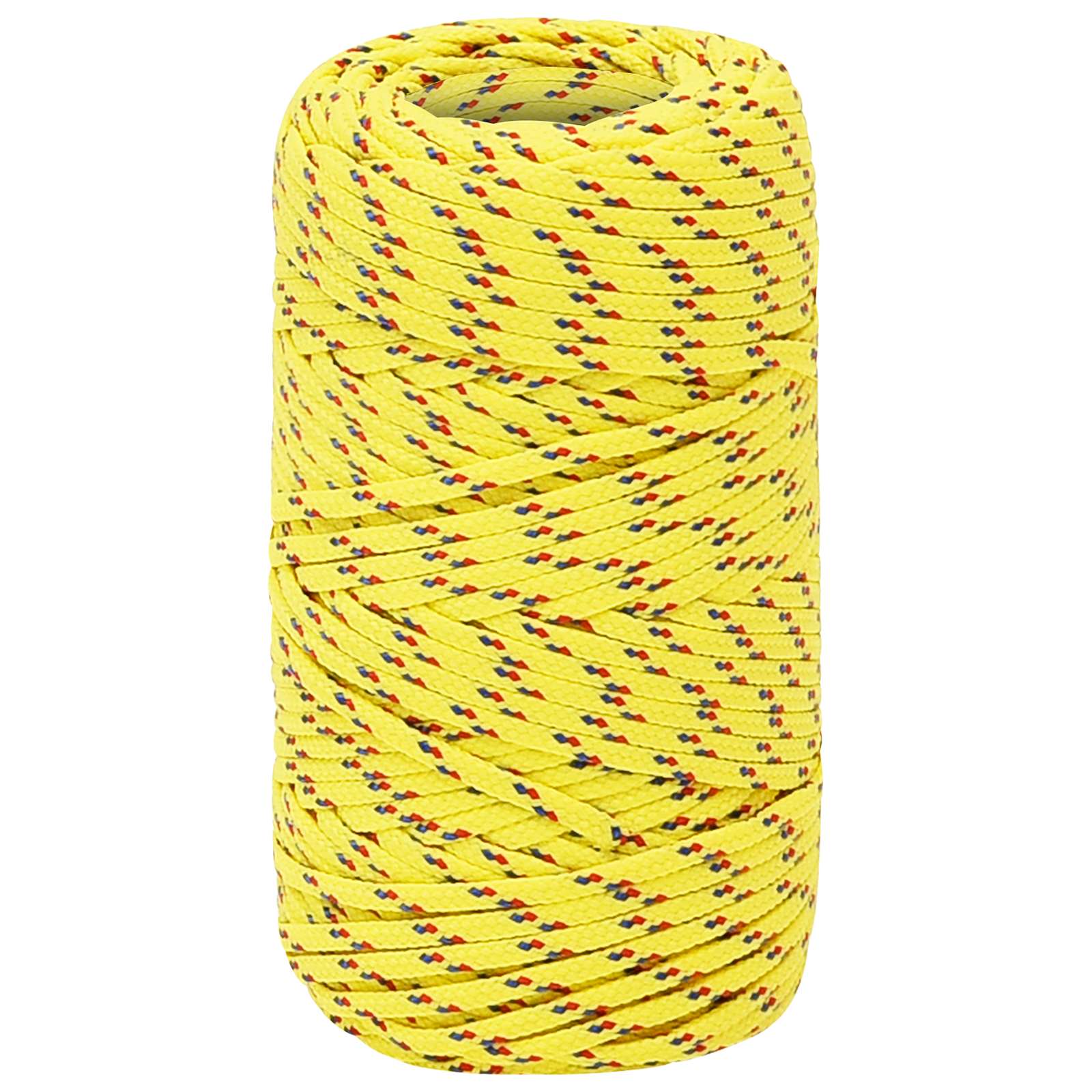 Večnamenska uporabna vrv 2 mm 250 m Rumena PP