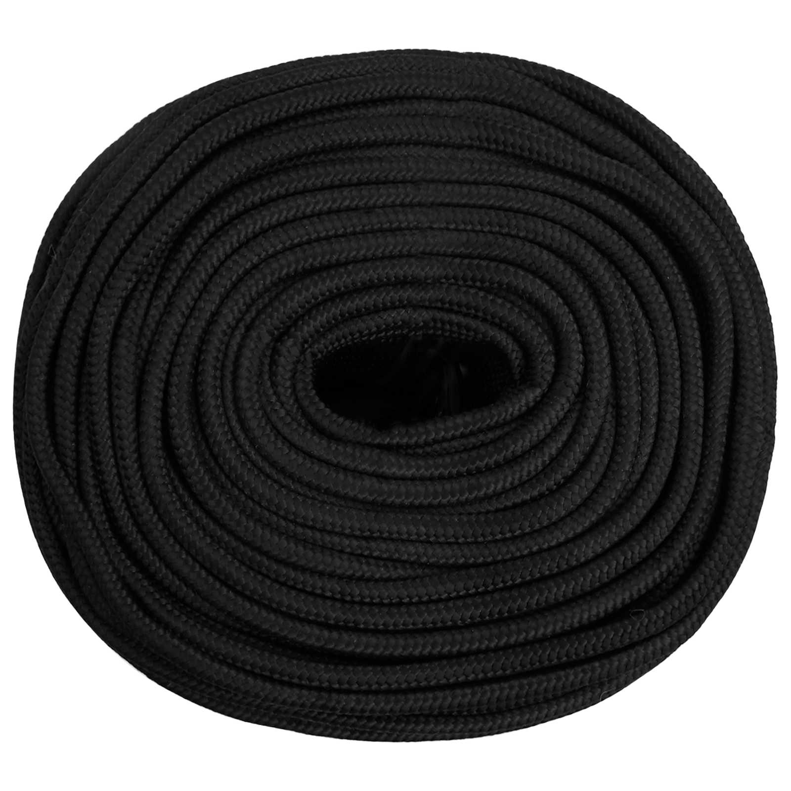 Večnamenska uporabna vrv 6 mm 25 m Črna PP