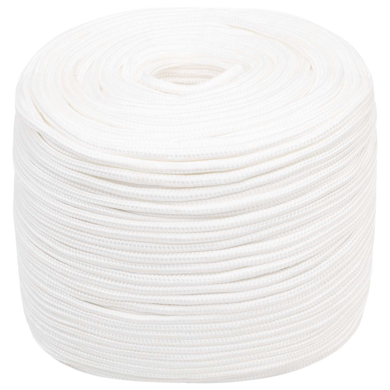 Večnamenska uporabna vrv 6 mm 500 m Bela PP