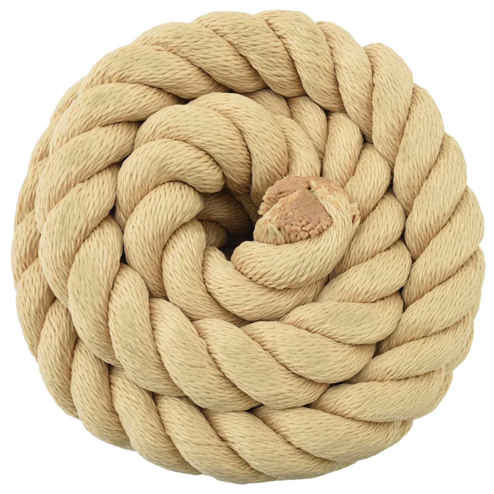vidaXL - Multifunctioneel - touw - 60 - mm - 5 - m - Naturel - PP