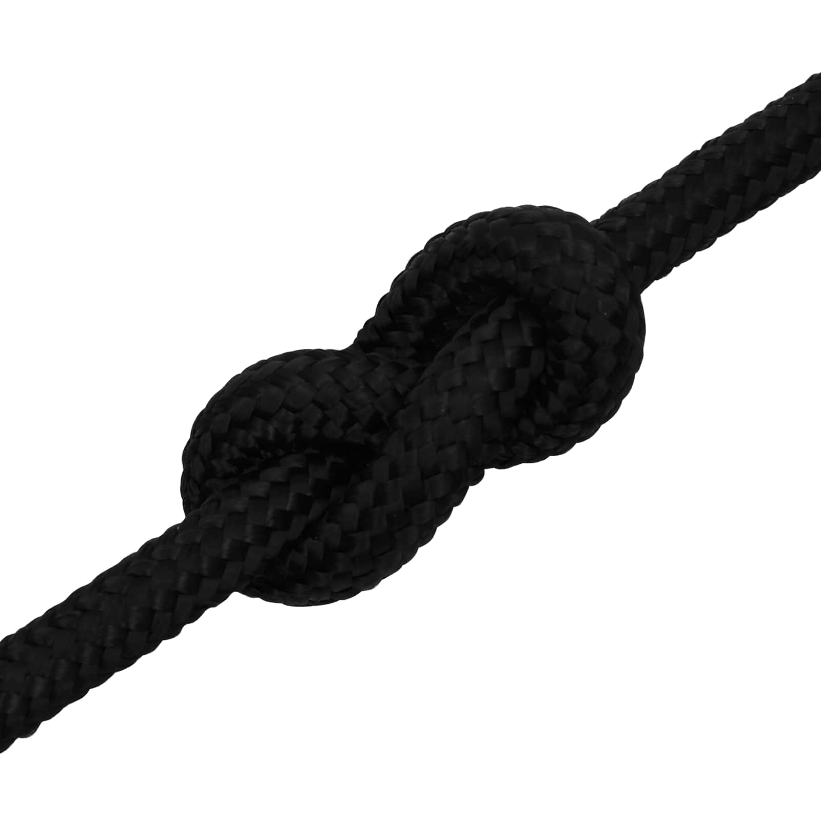 Večnamenska uporabna vrv 18 mm 100 m Črna PP