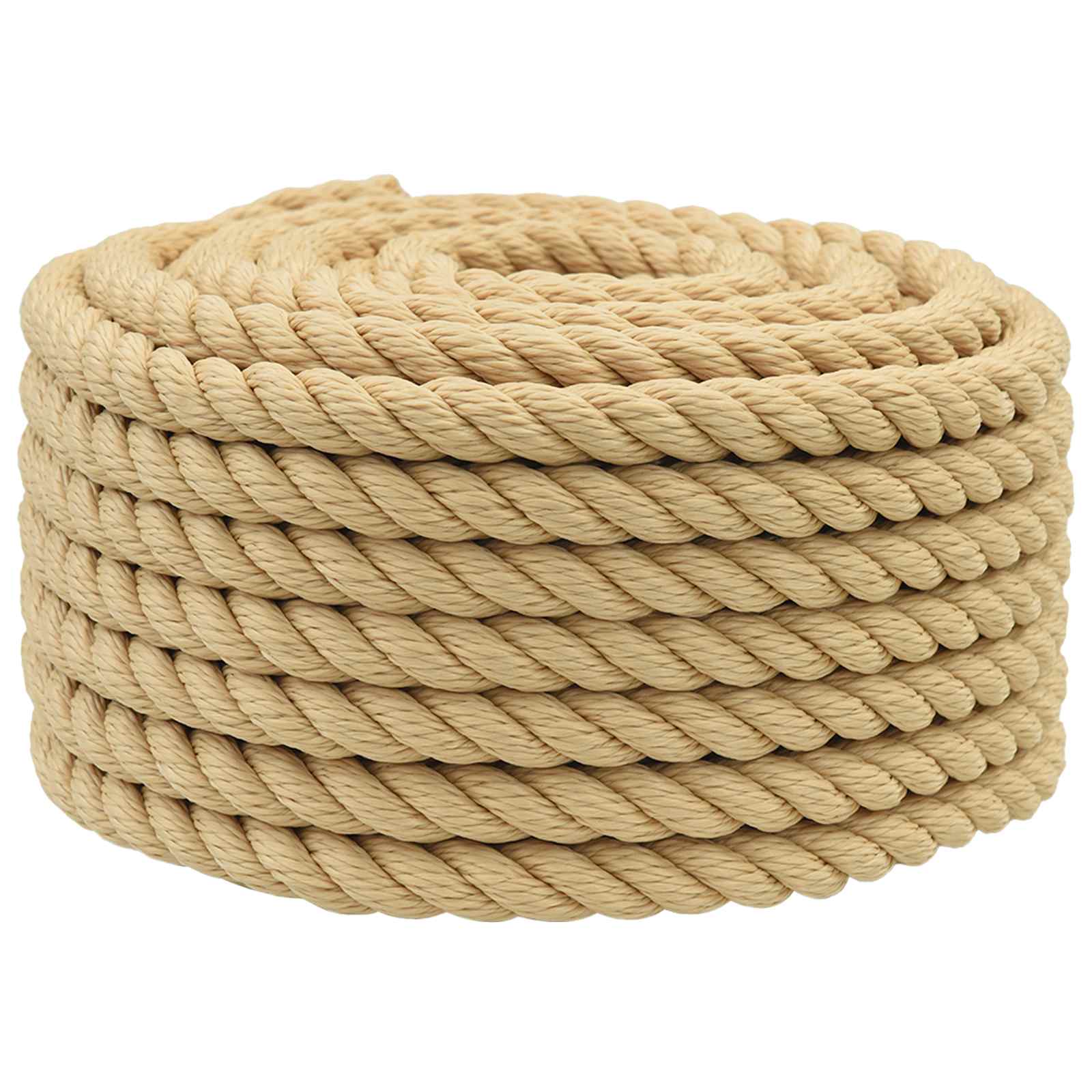 Večnamenska uporabna vrv 20 mm 50 m Naravna PP