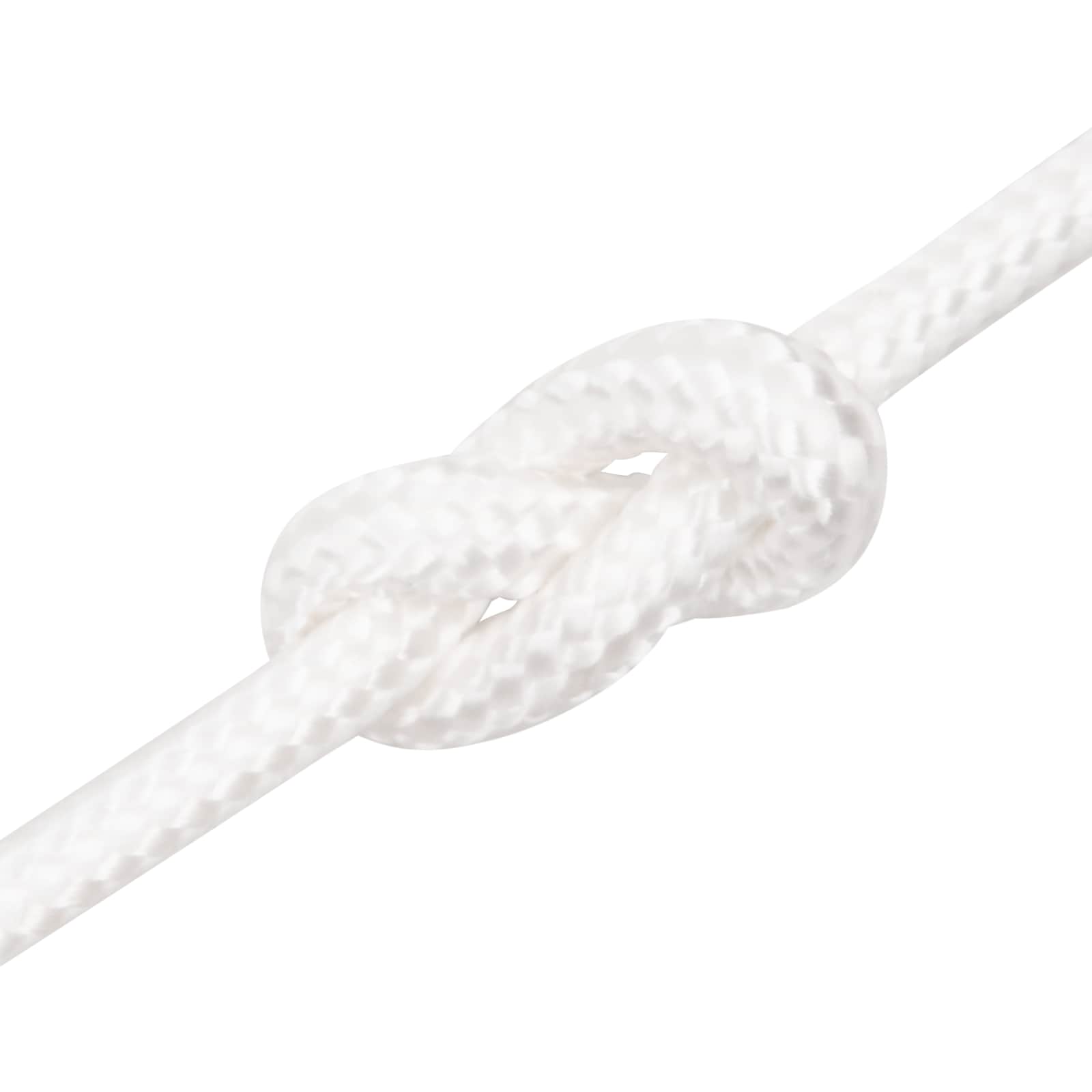 Večnamenska uporabna vrv 10 mm 250 m Bela PP