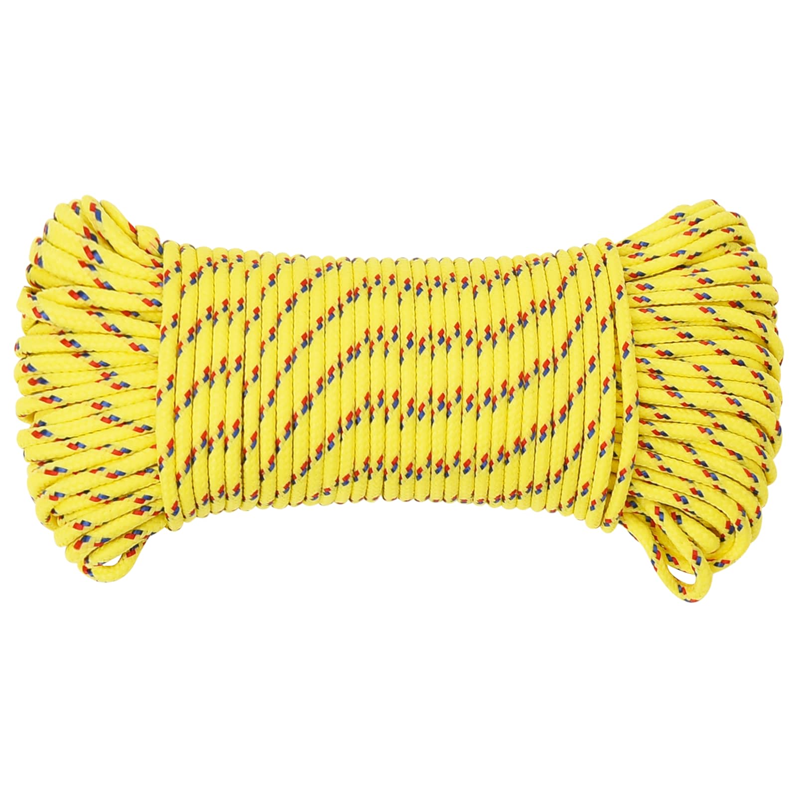 Večnamenska uporabna vrv 4 mm 500 m Rumena PP