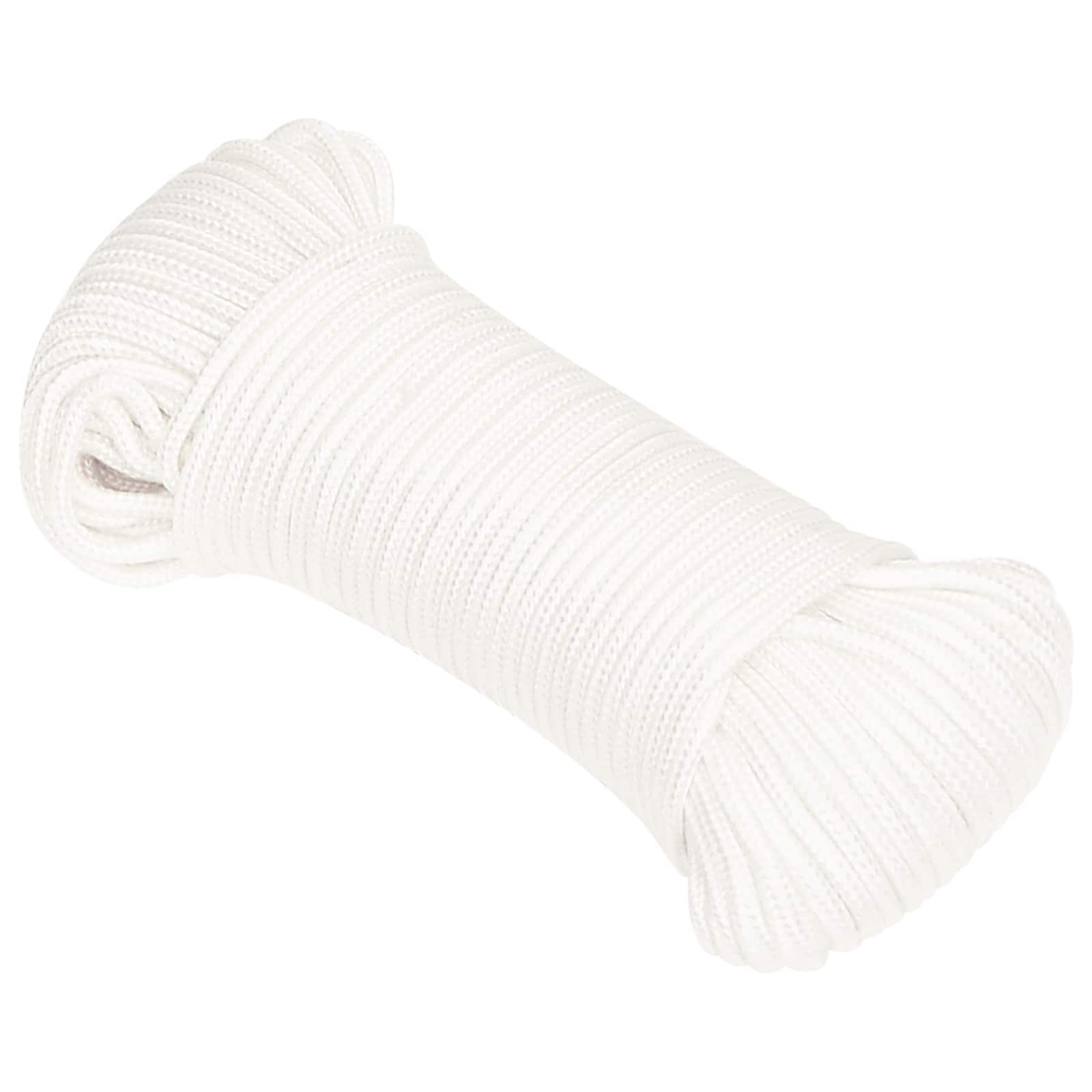 Večnamenska uporabna vrv 3 mm 25 m Bela PP