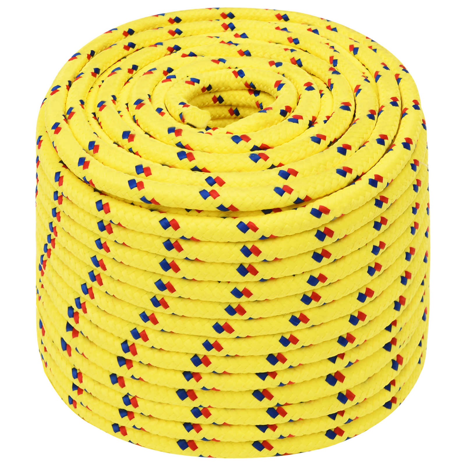 Večnamenska uporabna vrv 12 mm 250 m Rumena PP