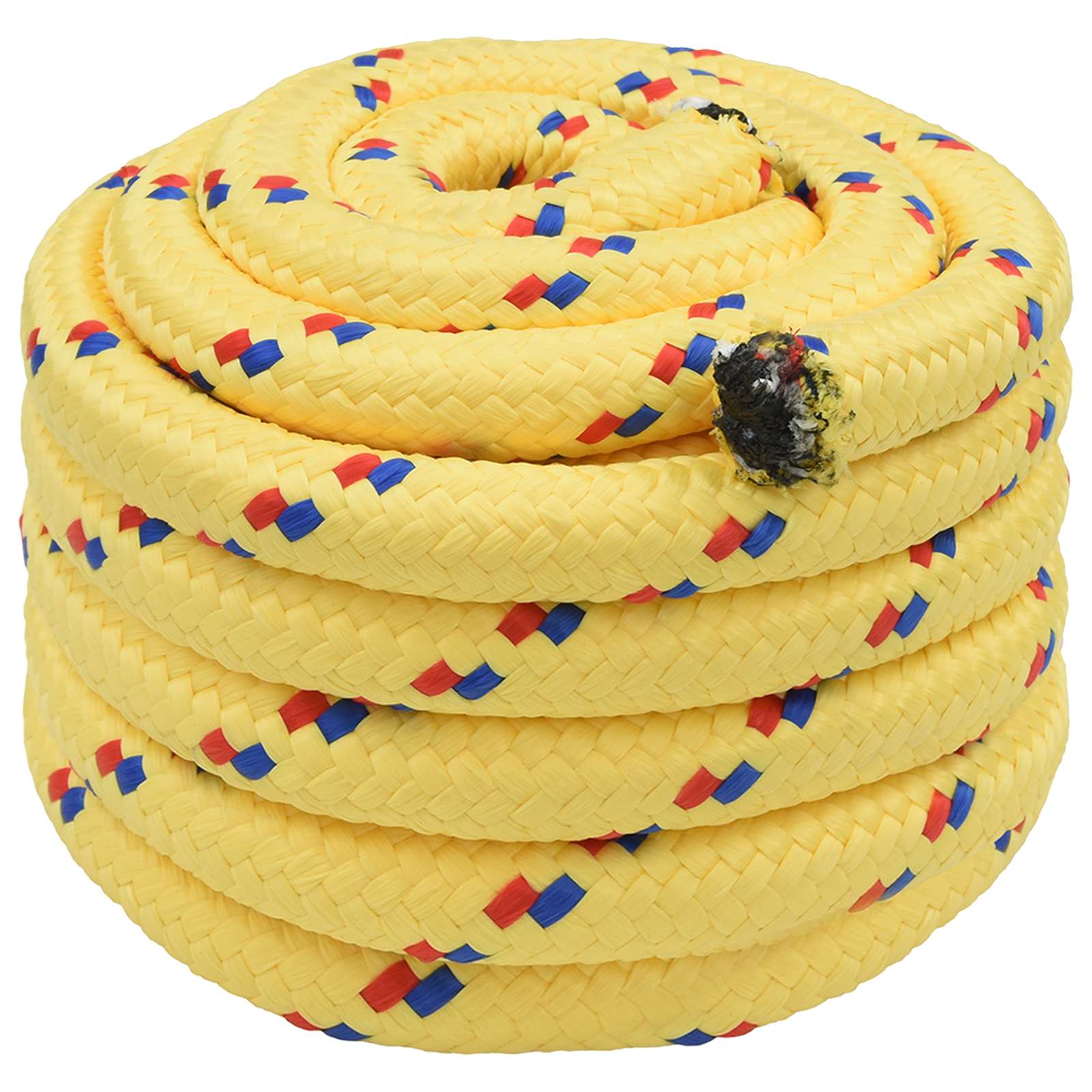 Večnamenska uporabna vrv 40 mm 5 m Rumena PP