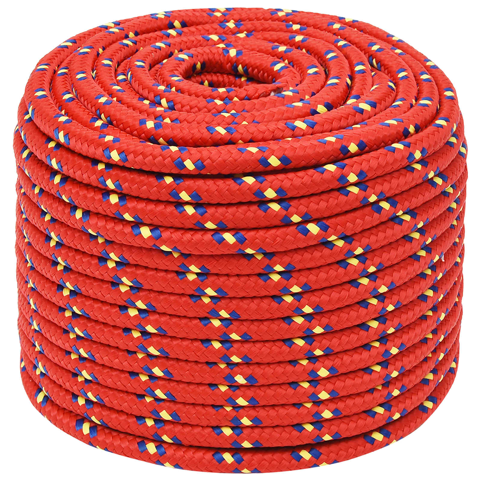 Večnamenska uporabna vrv 14 mm 25 m Rdeča PP