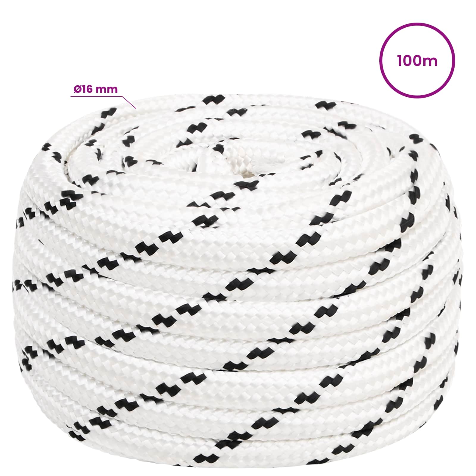 Multipurpose Utility Rope size guide