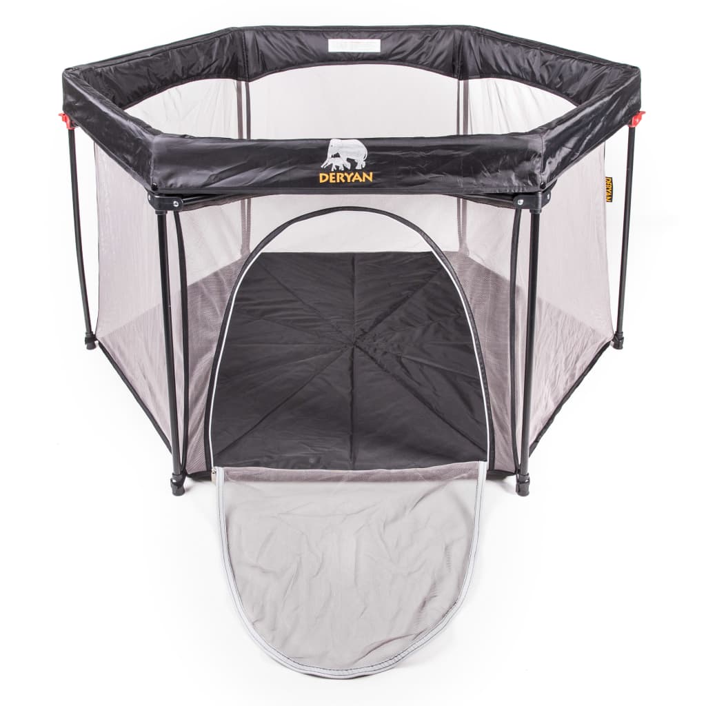 

DERYAN Box draagbaar 135x135x75 cm zwart