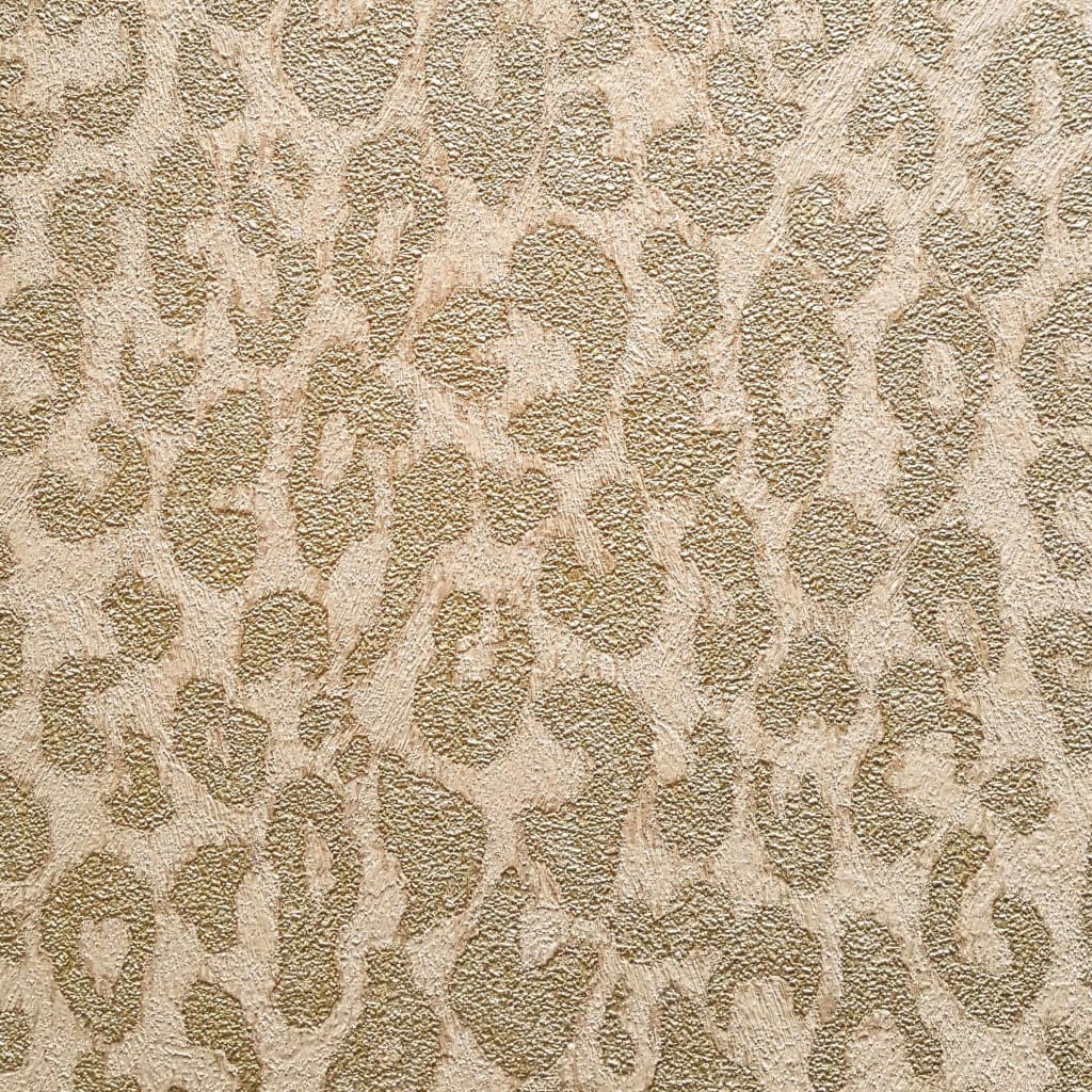 

DUTCH WALLCOVERINGS Behang luipaardprint goudkleurig