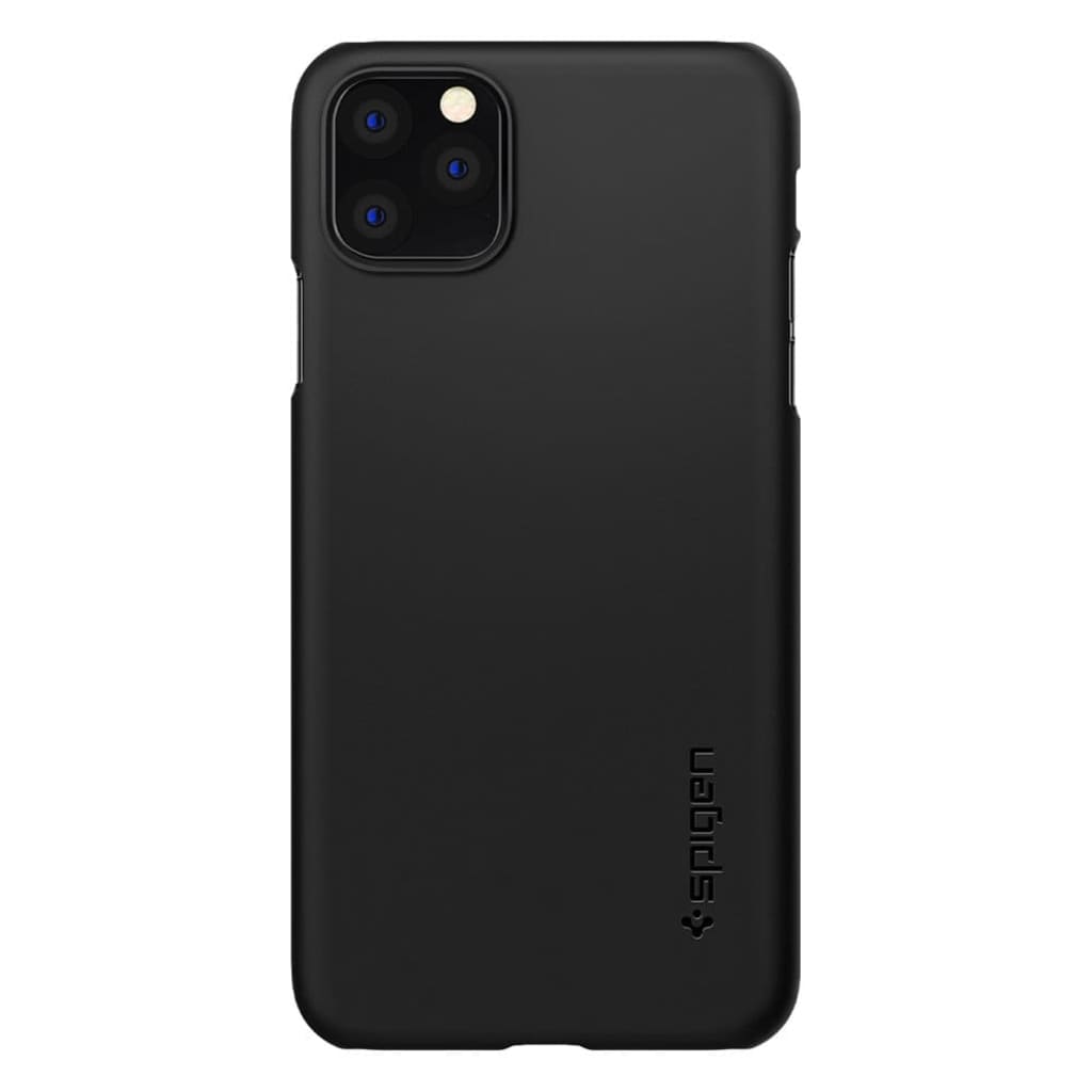 SPIGEN - iPhone 11 Pro Max Hoesje - Back Case Thin Fit Zwart