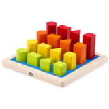 Wonderworld Vorm-sorteerder Geo 25x10x25 cm HOUT192466