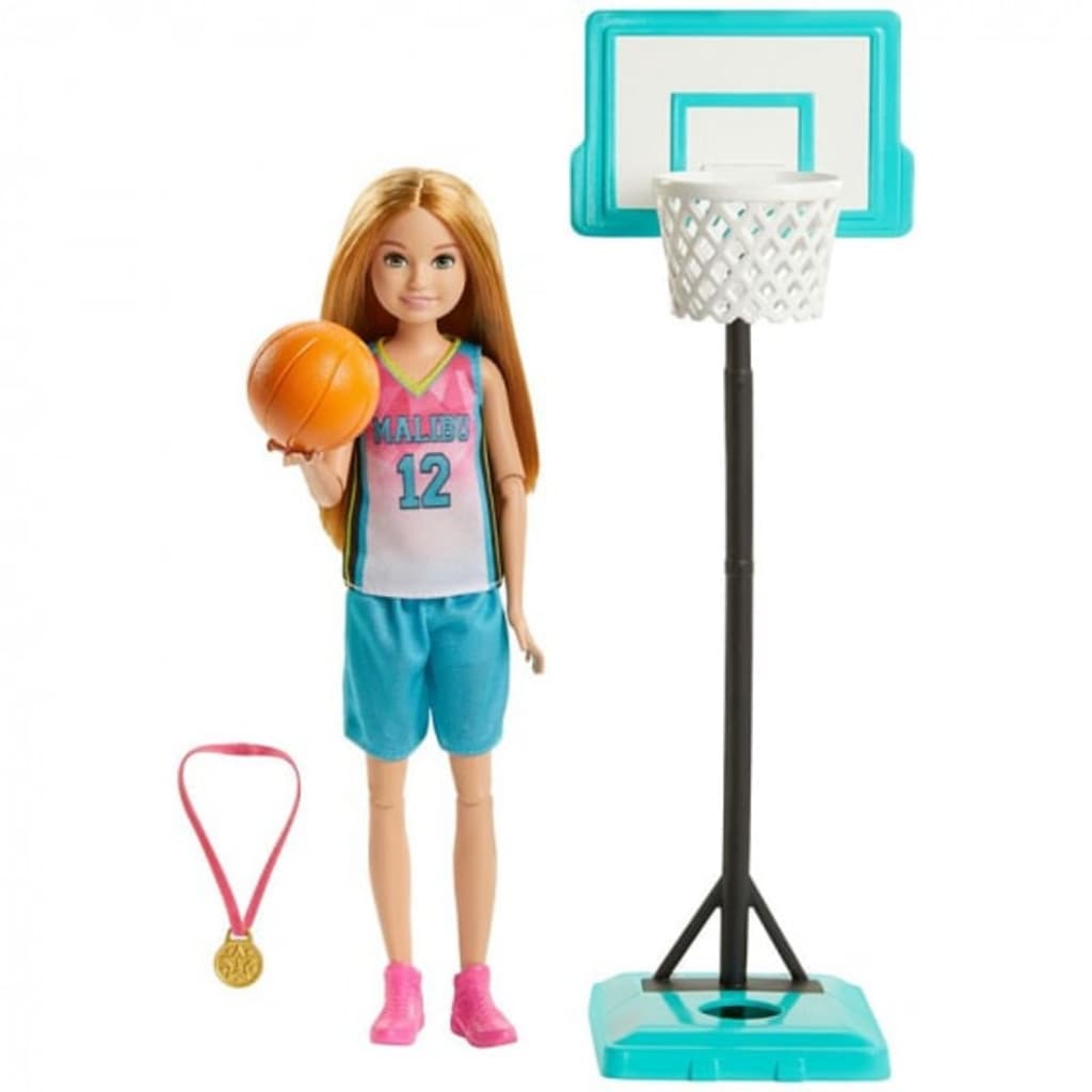 Afbeelding Barbie tienerpop Dreamhouse Adventures Basketbal (GHK35) door Vidaxl.nl