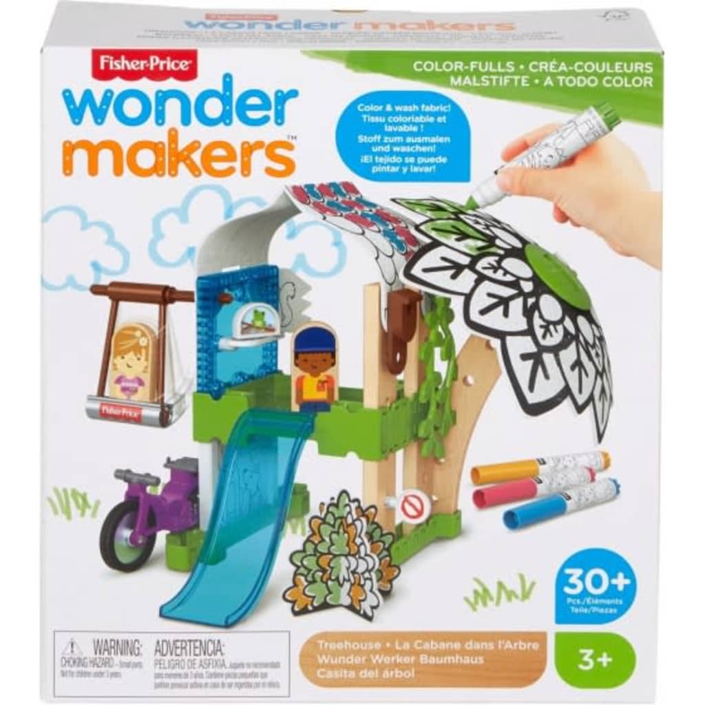 Fisher-Price bouwpakket Wonder Makers Boomhut junior 30-delig