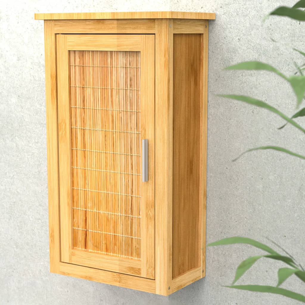 EISL Dulap înalt cu ușă, 40x20x70 cm, bambus