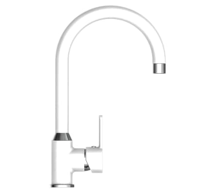 EISL Mitigeur de cuisine DIZIANI blanc et chrome