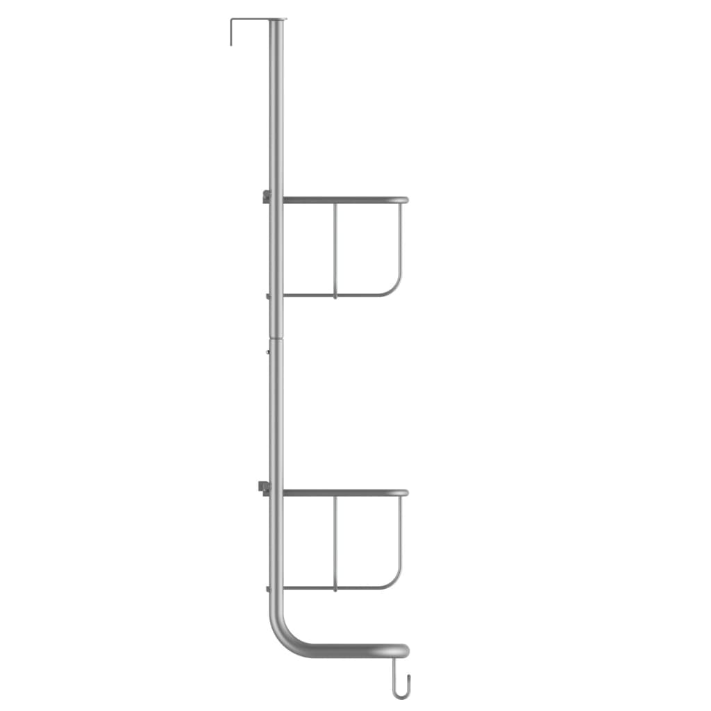 

EISL Wandrek 30,5x16,2x62 cm matzilverkleurig