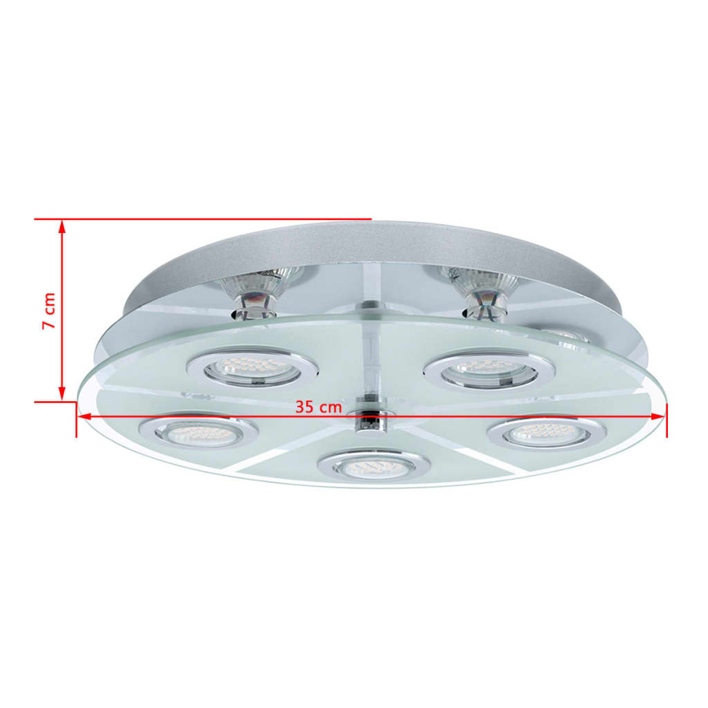 VidaXL - EGLO LED Plafondlamp Cabo Rond