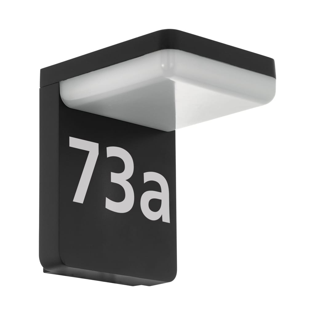 Afbeelding EGLO LED-buitenwandlamp Amarosi 10 W zwart door Vidaxl.nl