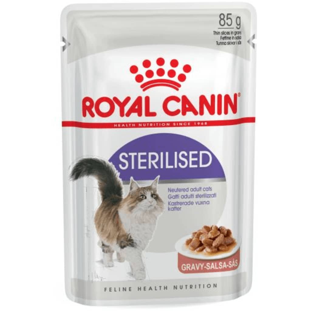 Afbeelding Royal Canin Pouch Sterilised kattenvoer In Saus door Vidaxl.nl