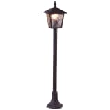 GLOBO Lampadaire d'extérieur ATLANTA Aluminium Noir 3128