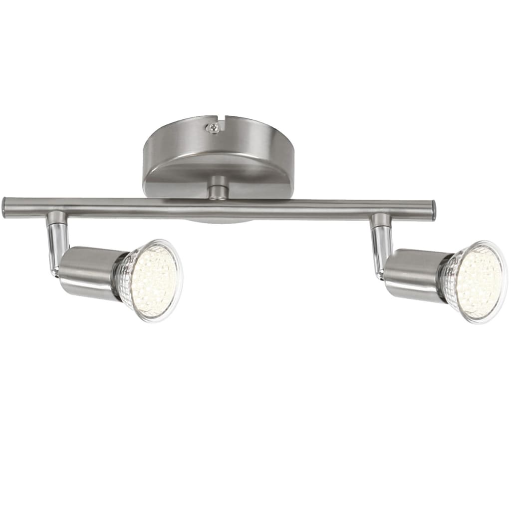 

GLOBO LED-spotlight MATRIX nikkel en acryl 57991-2