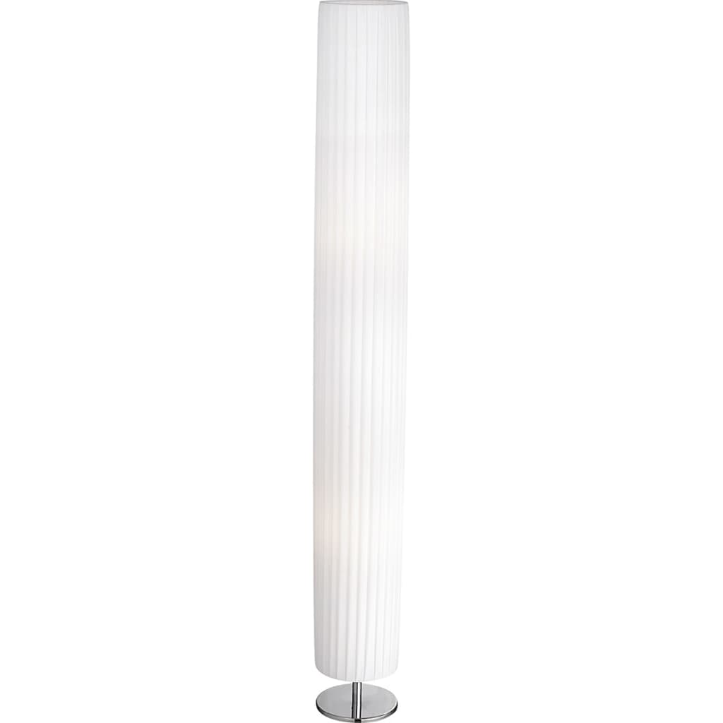 

GLOBO Vloerlamp BAILEY chroom wit 15x119 cm 24662R