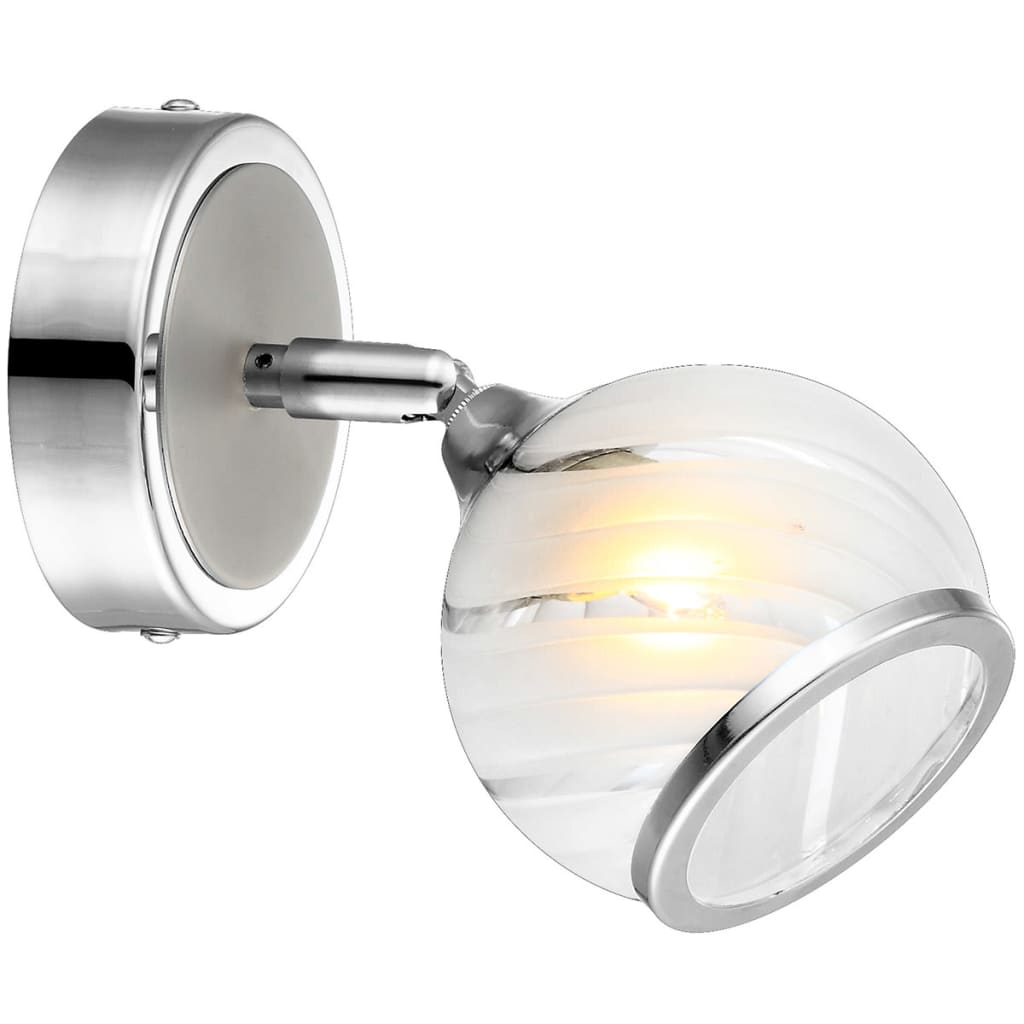 

GLOBO Spotlight AILA chroom en nikkel mat 56568-1