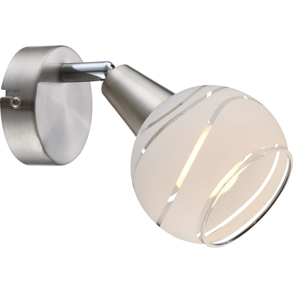 417104 GLOBO LED Spot Light ”ELLIOTT” Nickel Matt 54341-1