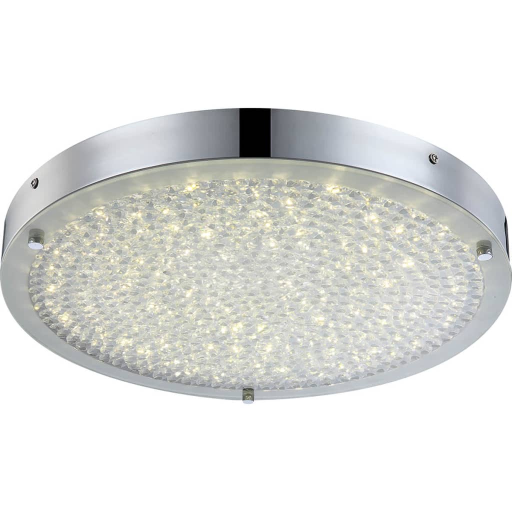

GLOBO LED-plafondlamp MAXIME glas 49213