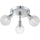 GLOBO LED-spotlight met 3 peertjes CICER chroom en nikkel 56039-3