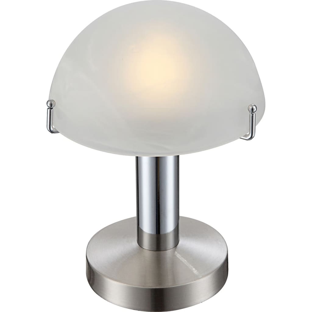 GLOBO LED-tafellamp OTTI chroom glas 21934