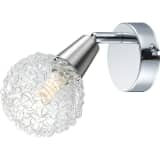 GLOBO LED-spotlight CICER chroom en nikkel 56039-1