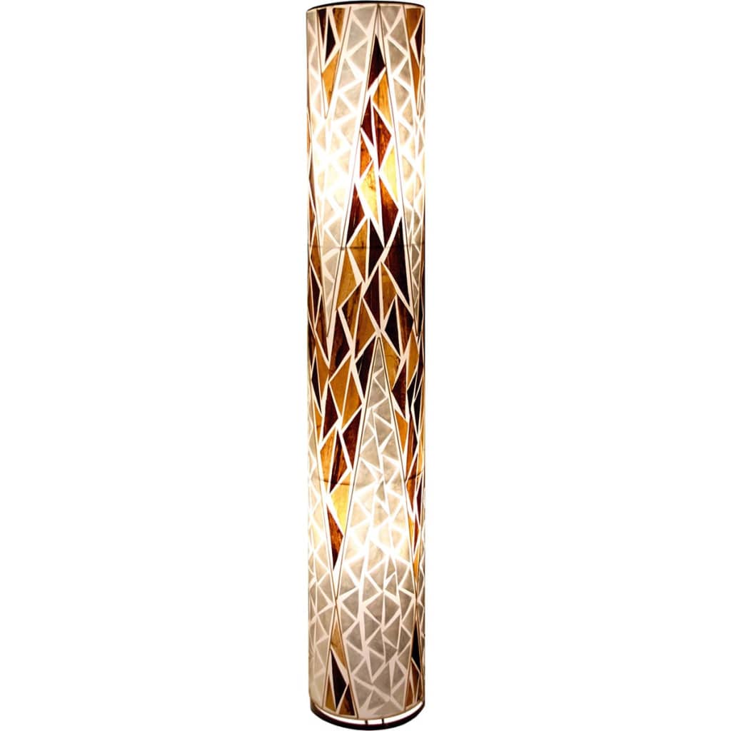417060 GLOBO Floor Lamp ”BALI” Shell Multicolour 25829