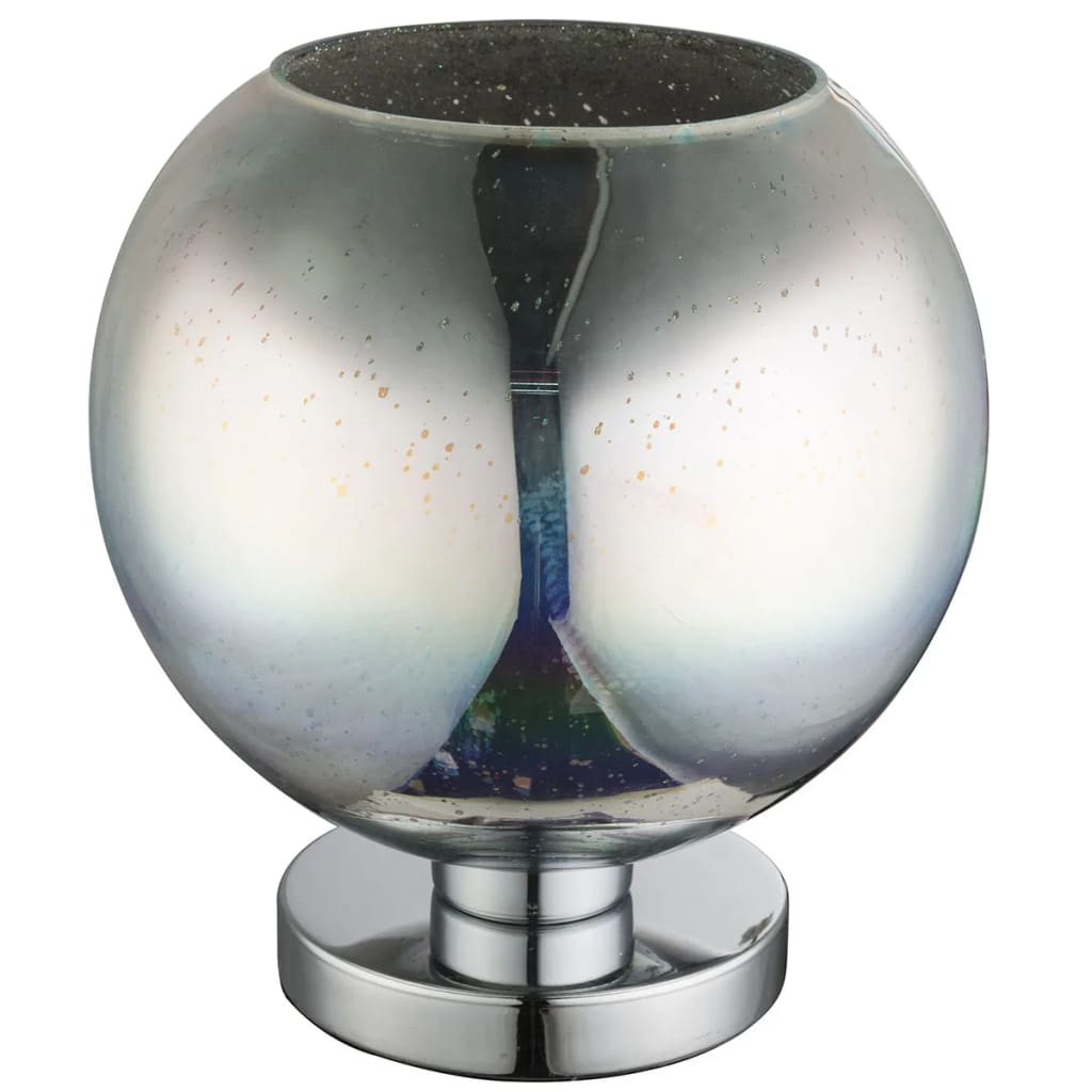

GLOBO 3D Effect tafellamp KOBY glas chroom 25x28 cm 15845T1